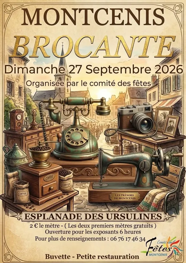 Brocante de Montcenis 2026