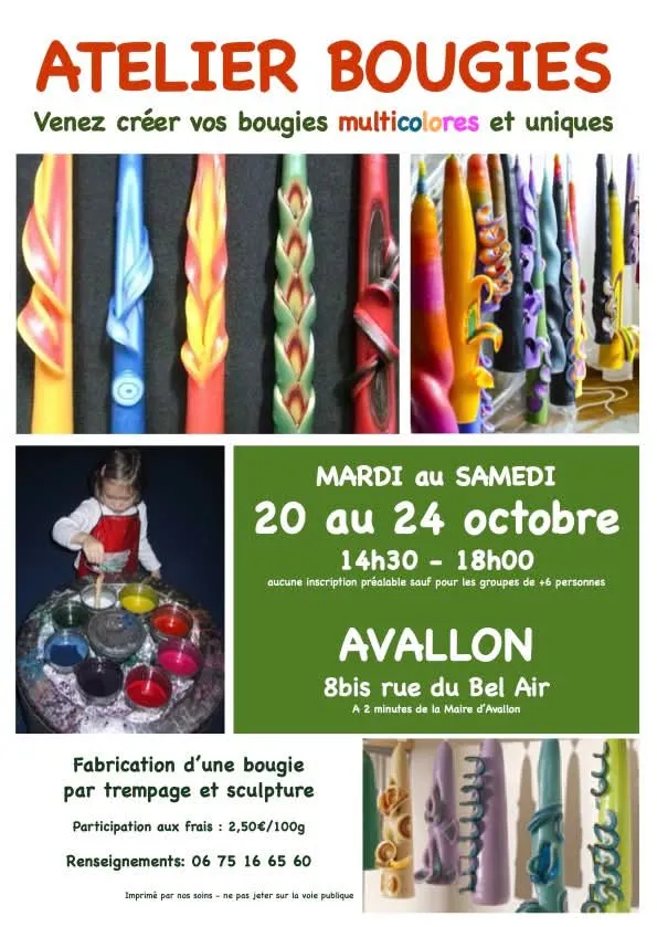 Atelier bougies