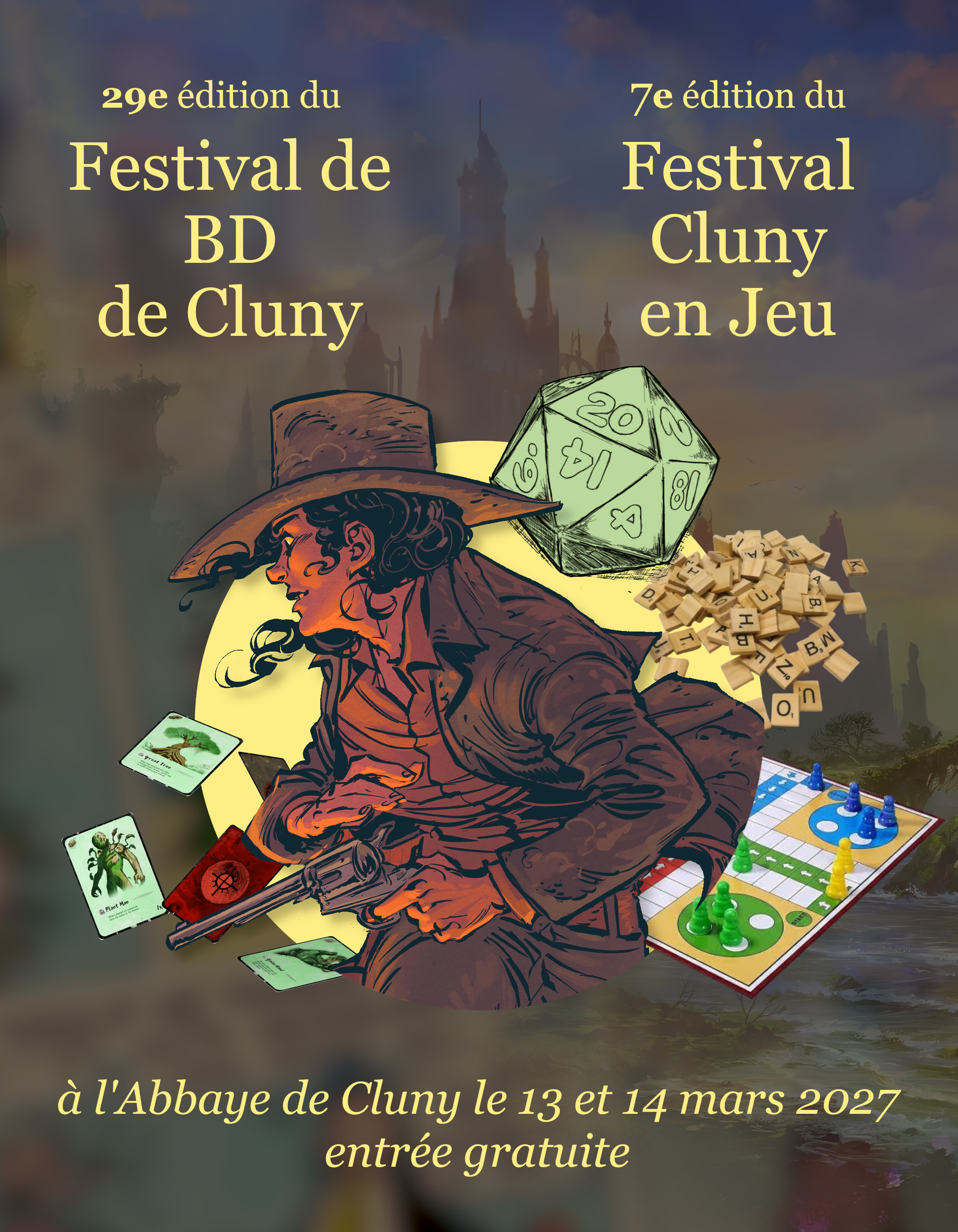 Festival de la BD de Cluny et Festival Cluny en Jeux - 29 ème édition