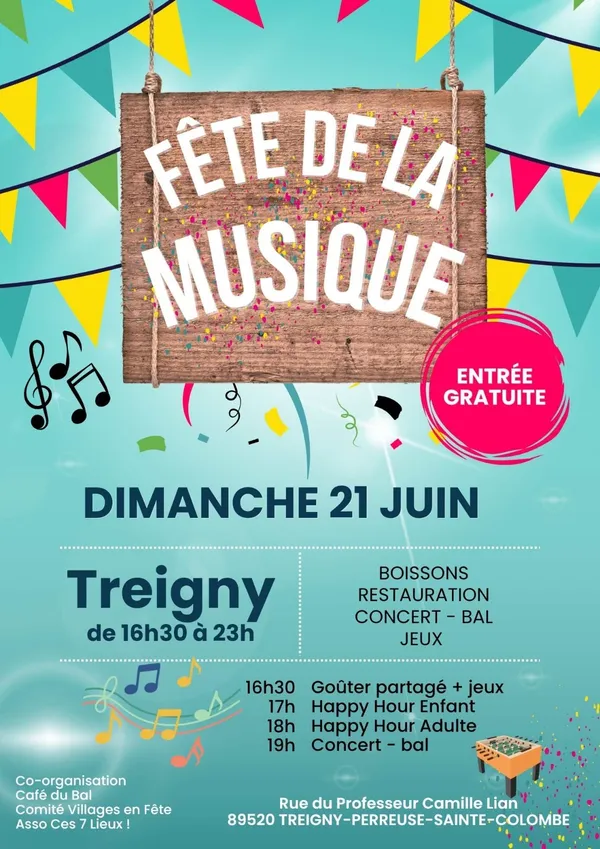Fête de la musique dans la rue