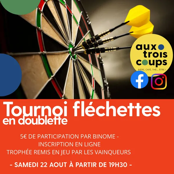 Tournoi fléchettes