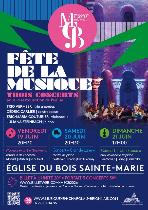 Fête de la Musique : concerts de musique de chambre