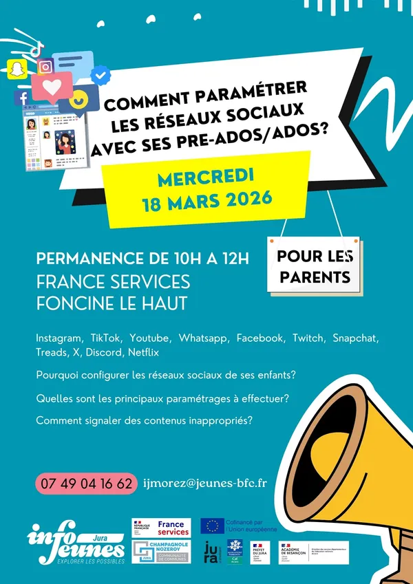 Comment paramétrer les réseaux sociaux avec ses pré-ados / ados ?