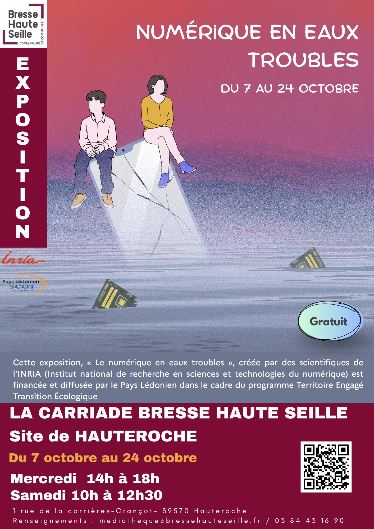 Exposition numérique en eaux troubles