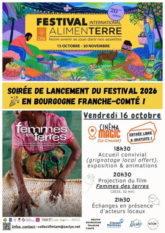 Soirée de lancement du festival AlimentTERRE