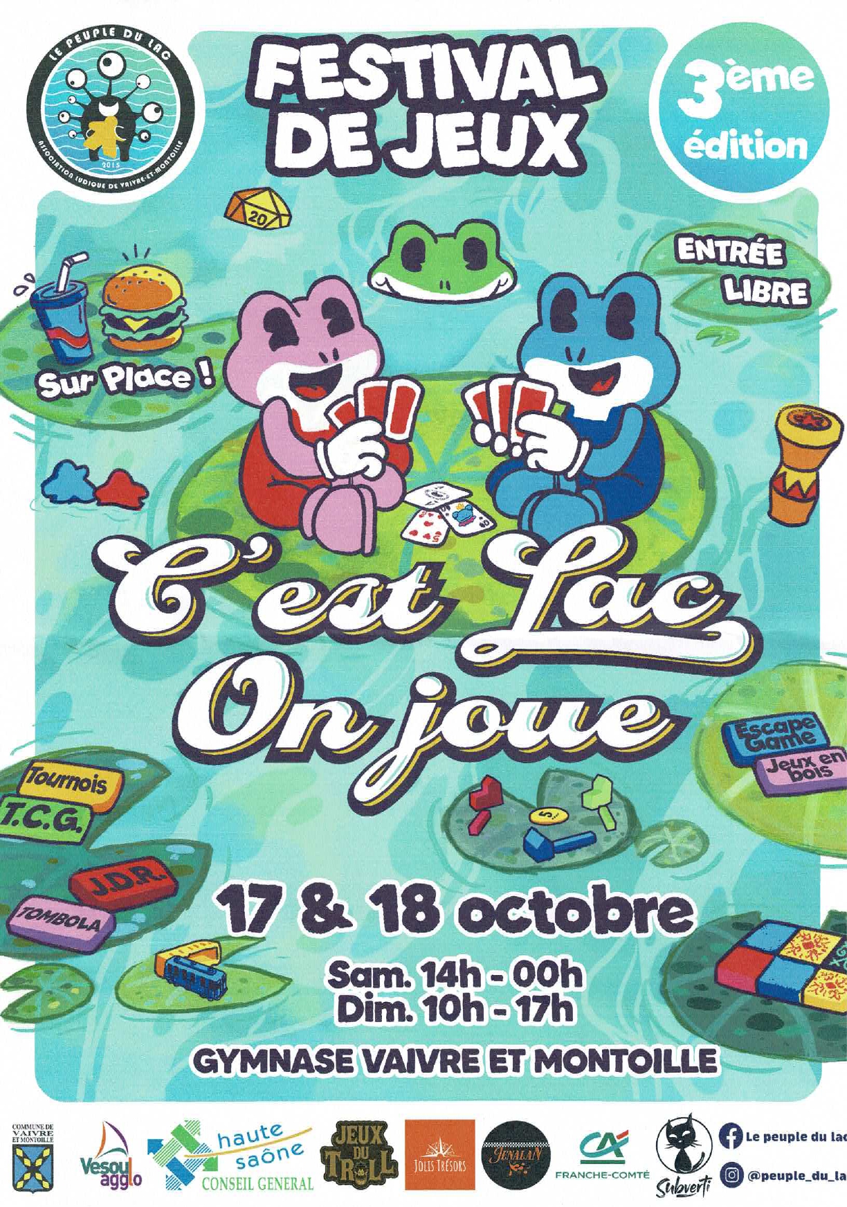 C'est Lac on joue 3ème
