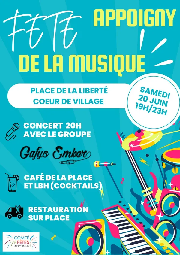 Fête de la musique à Appoigny
