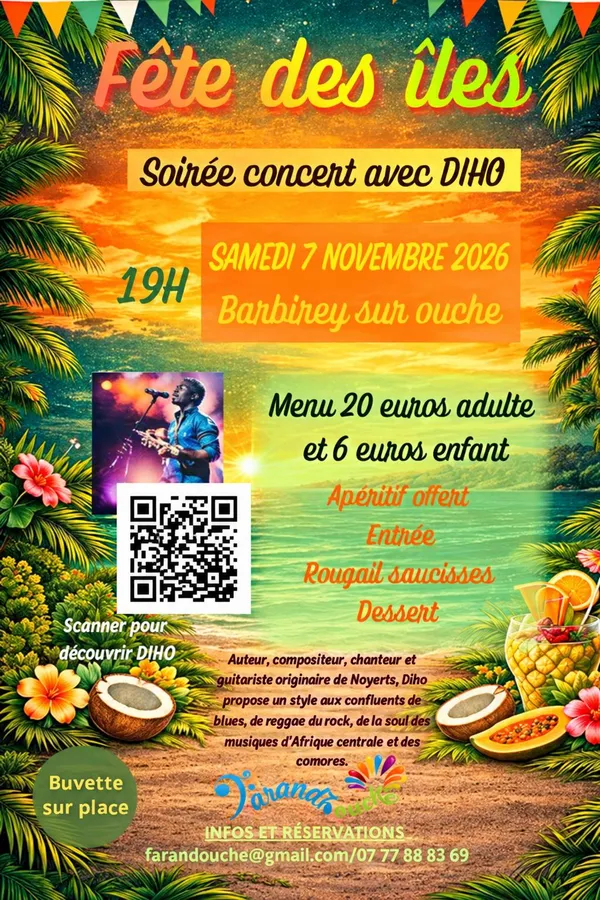 Soirée Fête des îles