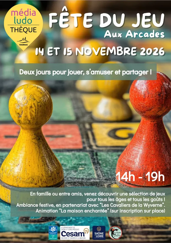 Fête du jeu de la médiathèque de Tournus