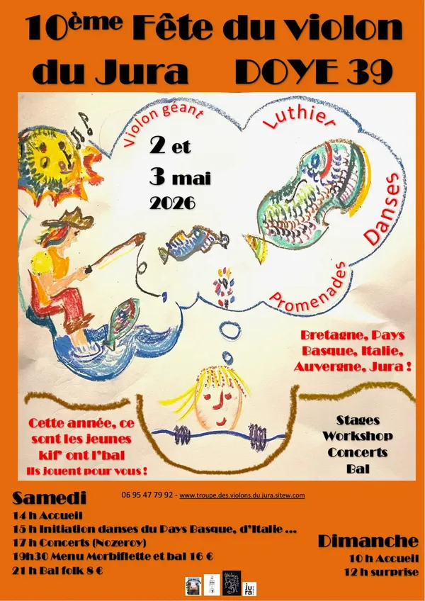 10ème fête du violon du Jura