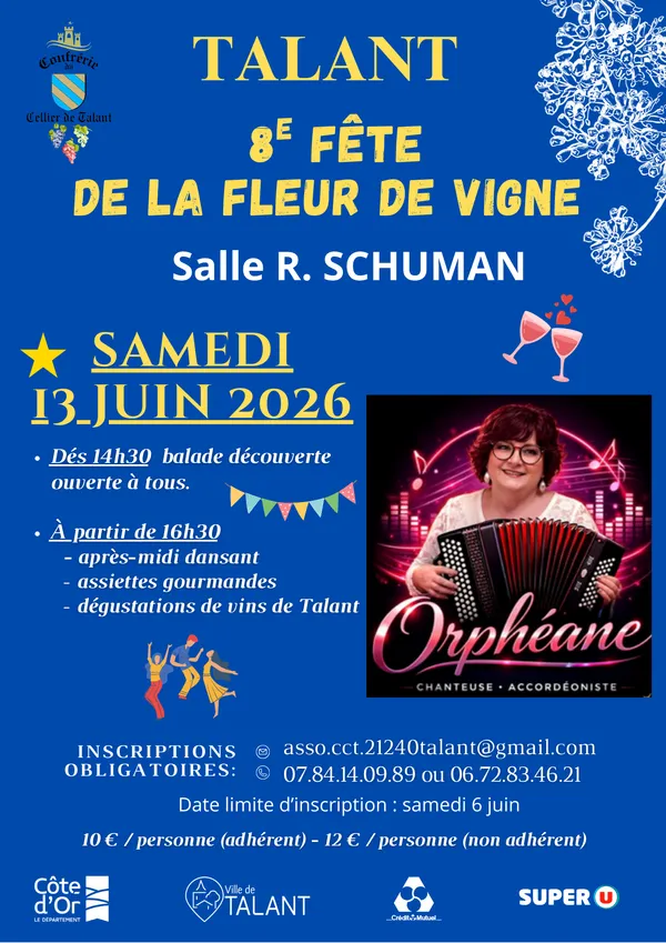 8ème fête de la fleur de vigne de TALANT