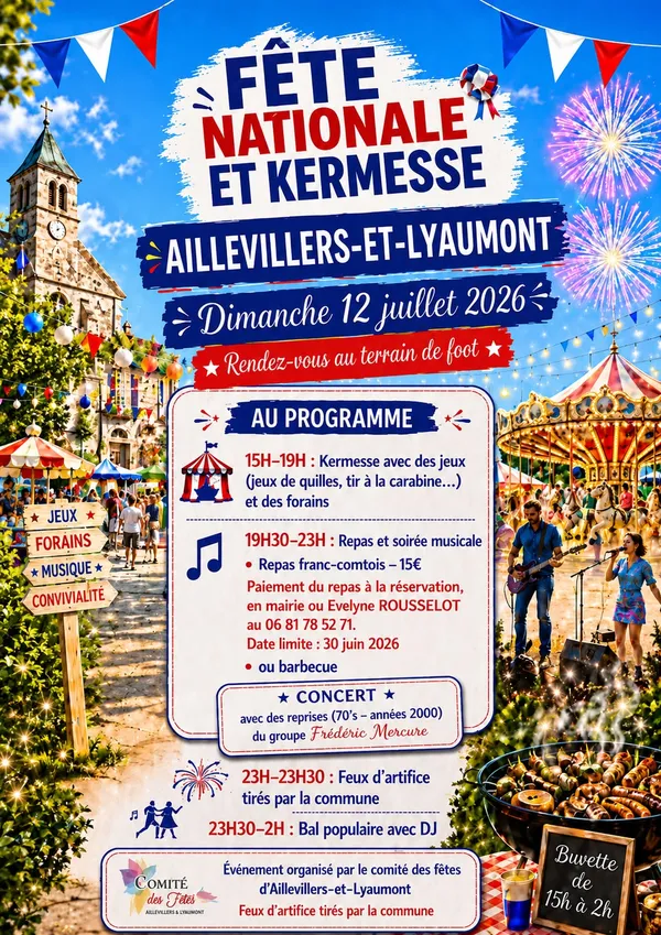 Fête nationale et kermesse