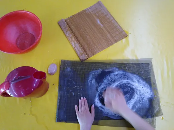 Atelier enfant Feutrer la laine alpaga & angora