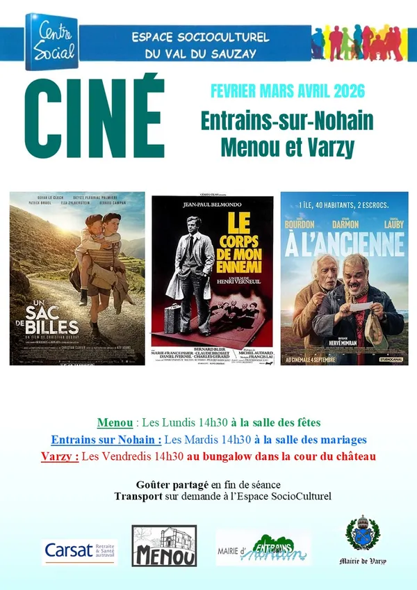 Cycle ciné à Menou