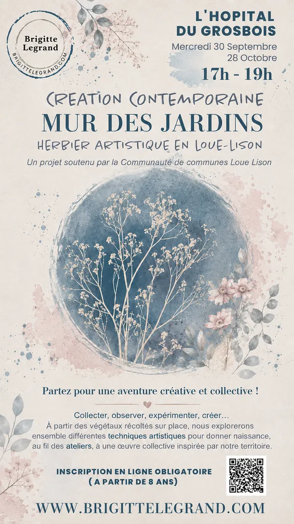 Evènement Mur des Jardins en loue Lison