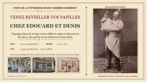 Visite de la Pâtisserie Bouvet Barbier Genneret