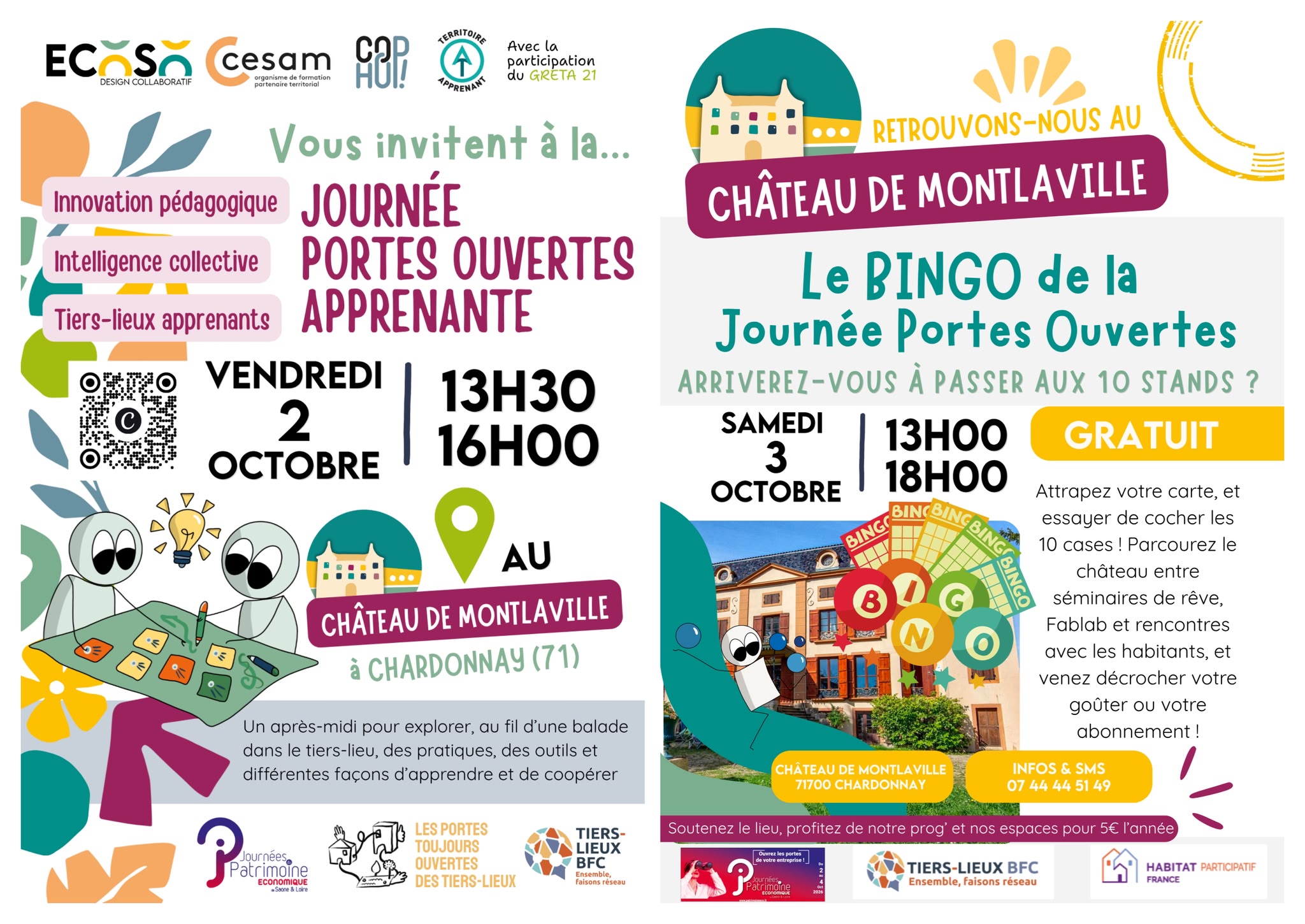 PORTES OUVERTES - 2 jours pour découvrir LE CHATEAU DE MONTLAVILLE autrement