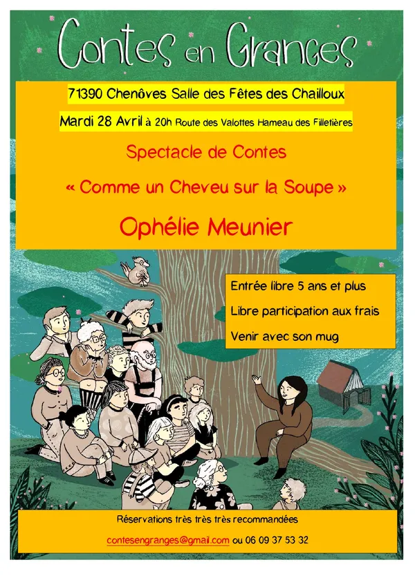 Spectacle de Contes Comme un Cheveu sur la Soupe