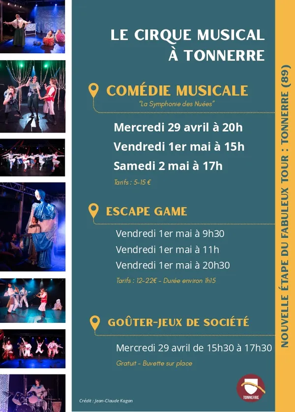 Le cirque musical à Tonnerre