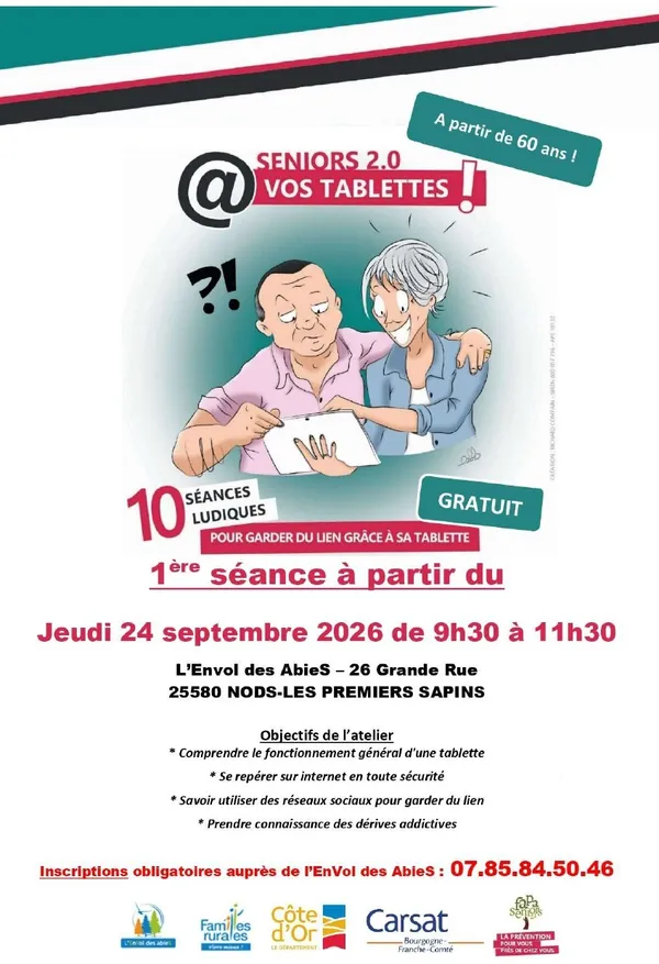 CYCLE D'ATELIERS - Ateliers numériques @vos tablettes !