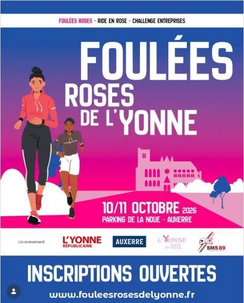Foulées Roses de l'Yonne