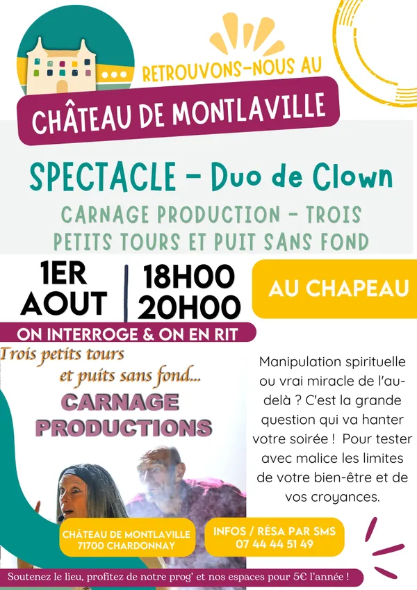 Spectacle - Trois petits tours et puits sans fond