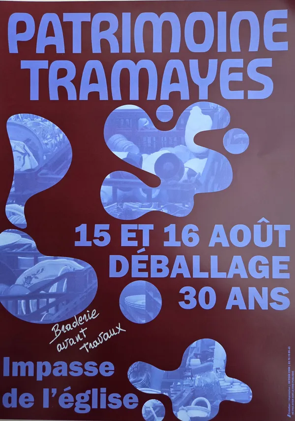 Grand déballage de l'association sauvegarde du patrimoine