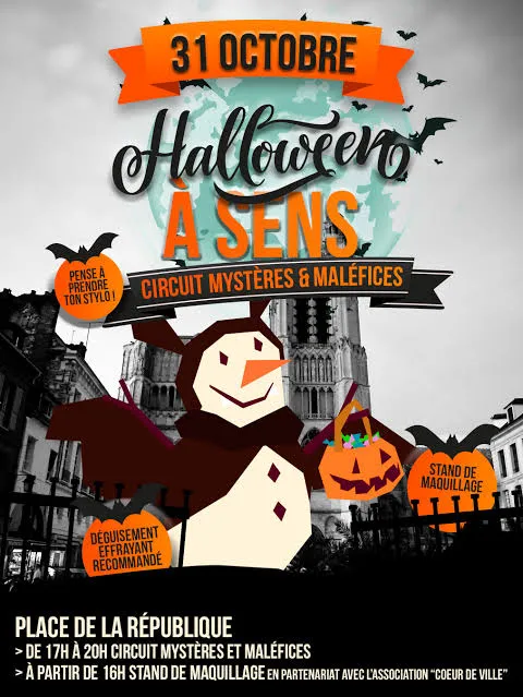 Halloween à Sens