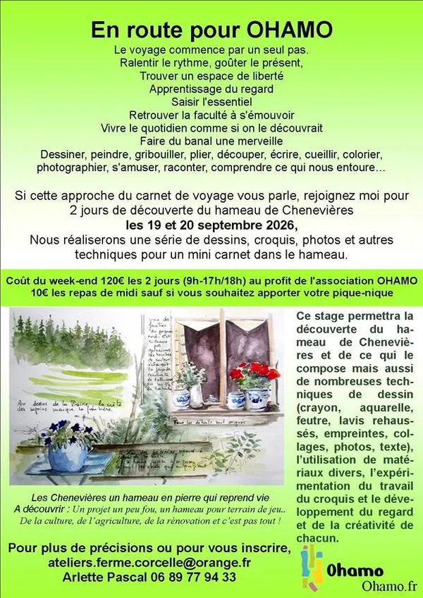 En route pour Ohamo / Carnet de voyage