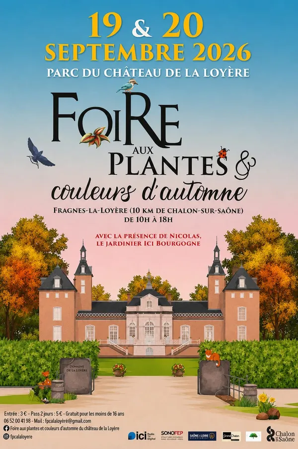 3e édition de la Foire aux Plantes au Château de La Loyère