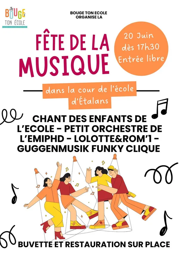 Fête de la musique d'Etalans