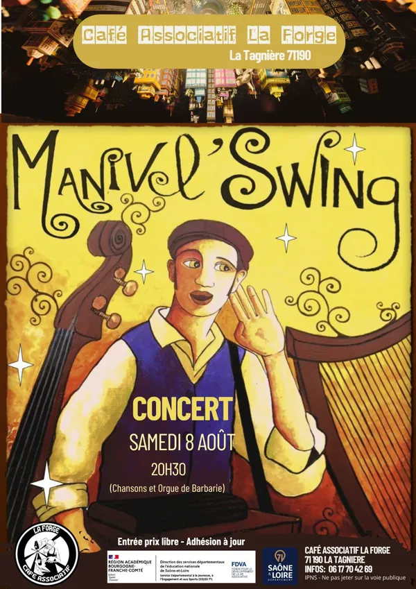 Concert Manivel'Swing