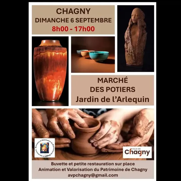 Marché des potiers Chagny
