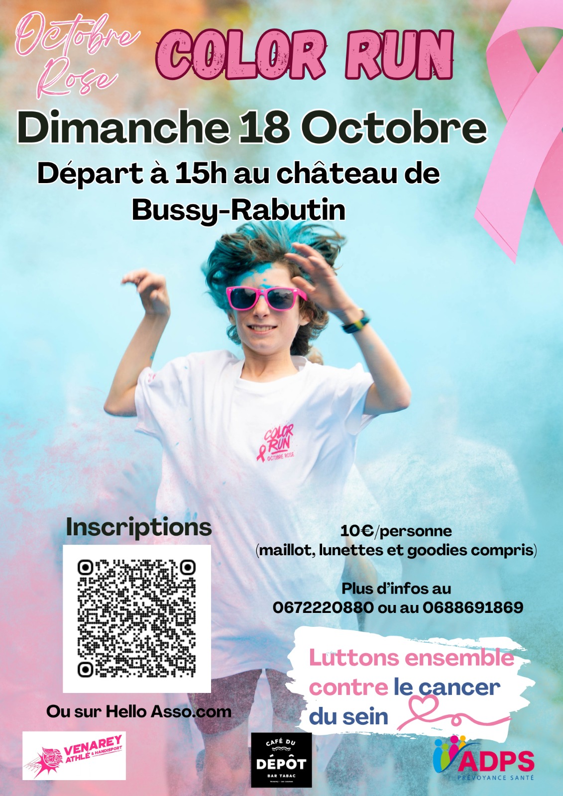 Color Run Octobre rose