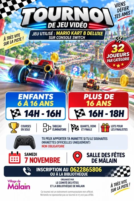 Tournoi de jeu vidéo