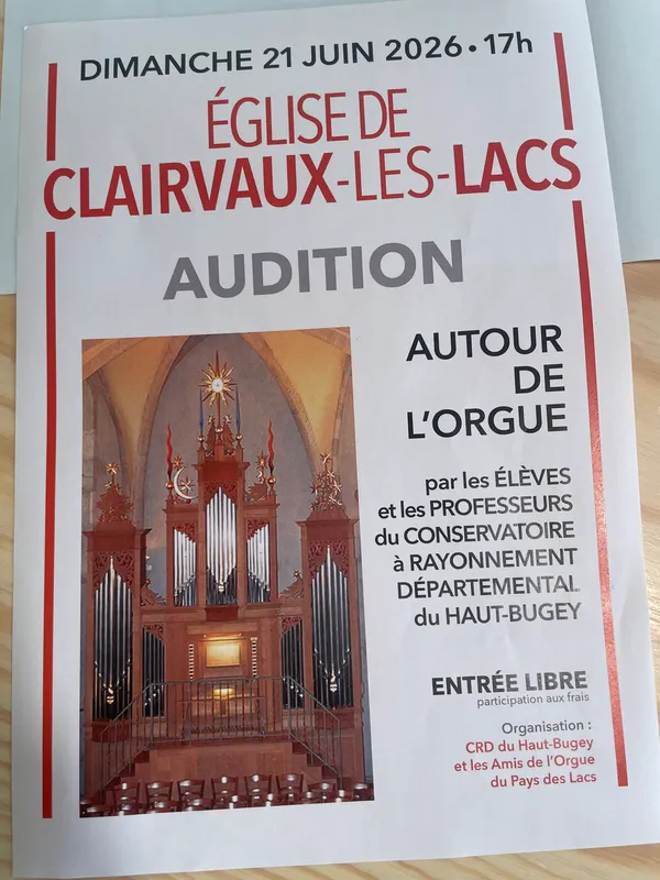 Audition autour de l'orgue