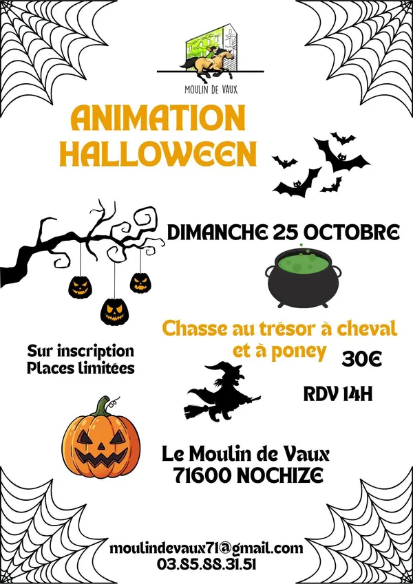 Halloween à poney