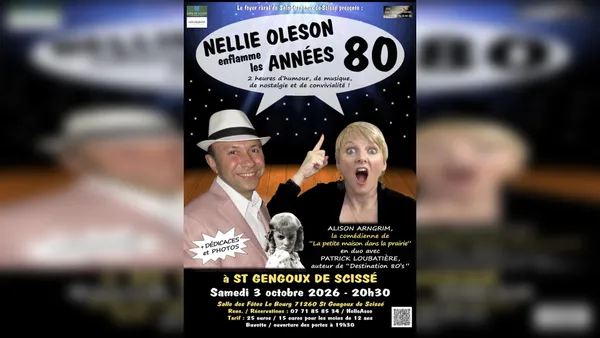 NELLY OLESON ENFLAMME LES ANNEES 80