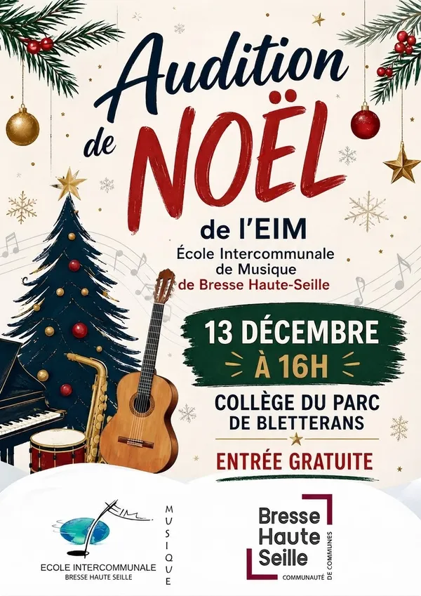 Audition de Noël de l’EIM
