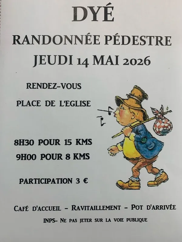 Randonnée pédestre à Dyé