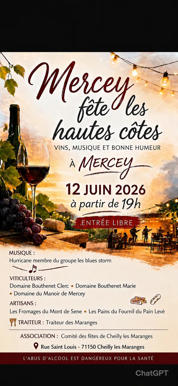 Mercey fête les Hautes Côtes