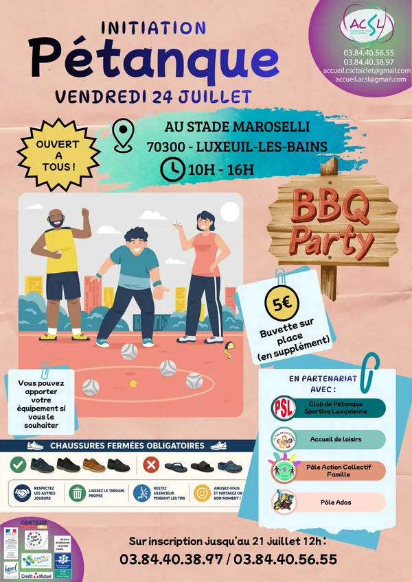 Initiation à la pétanque