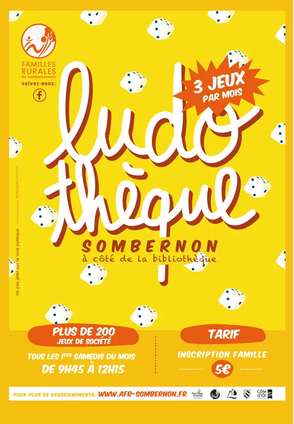 La ludothèque est ouverte ce samedi !