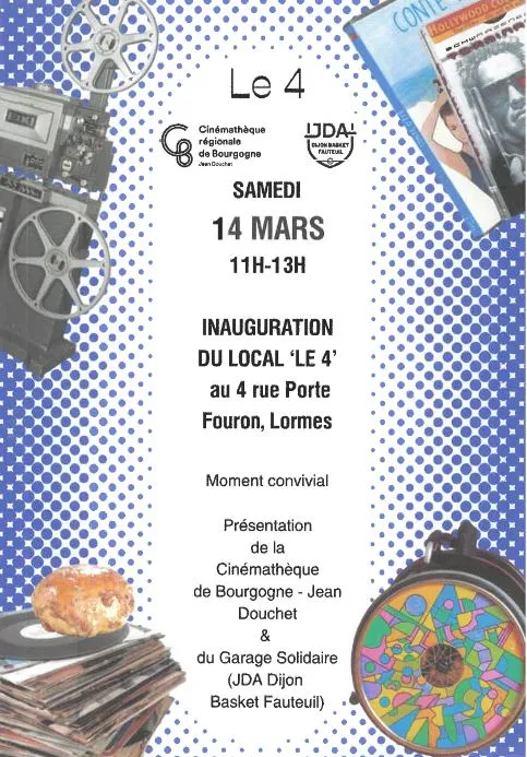 Inauguration du local Le 4