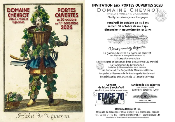 Portes ouvertes Domaine Chevrot