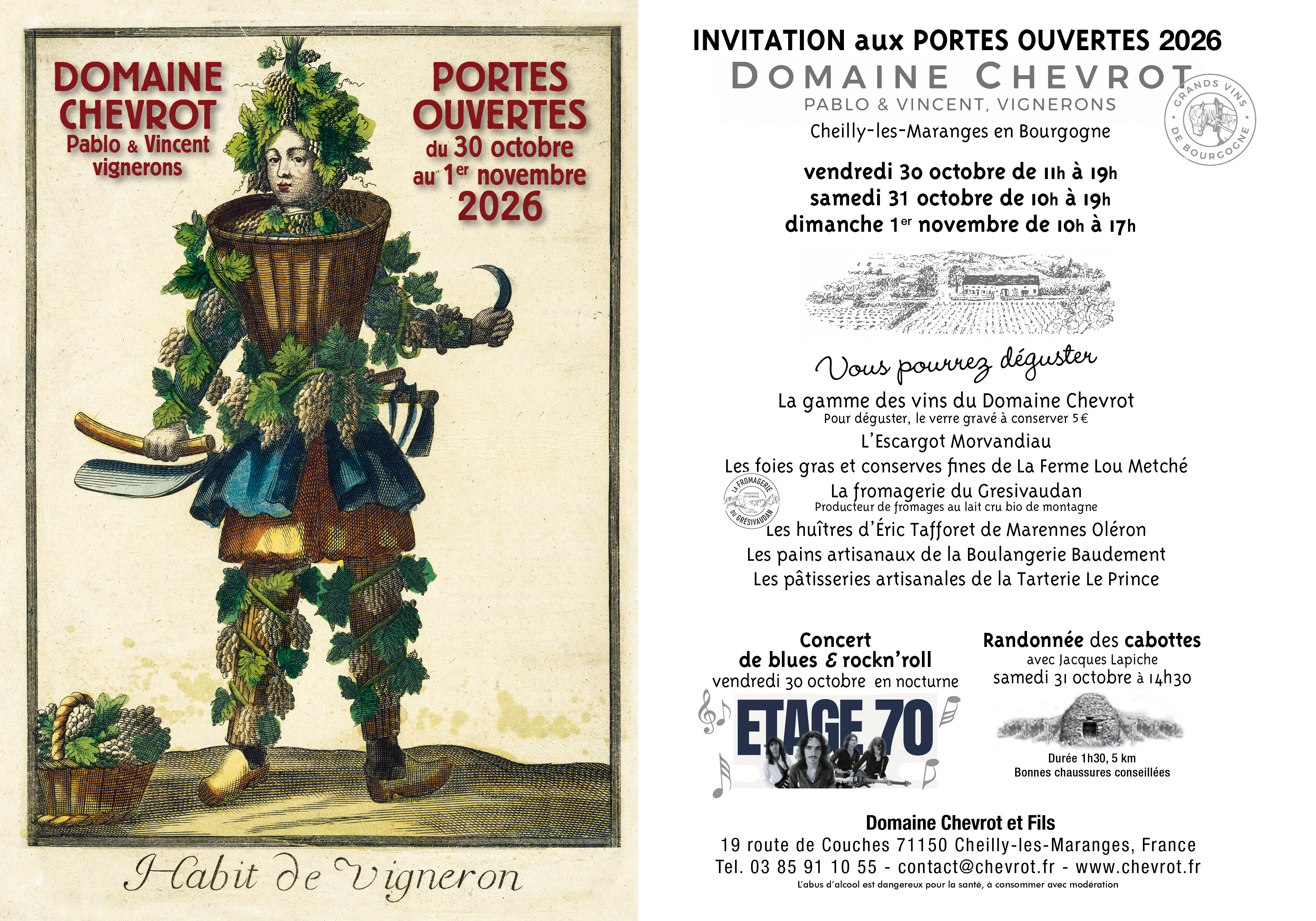 Portes ouvertes au Domaine CHEVROT