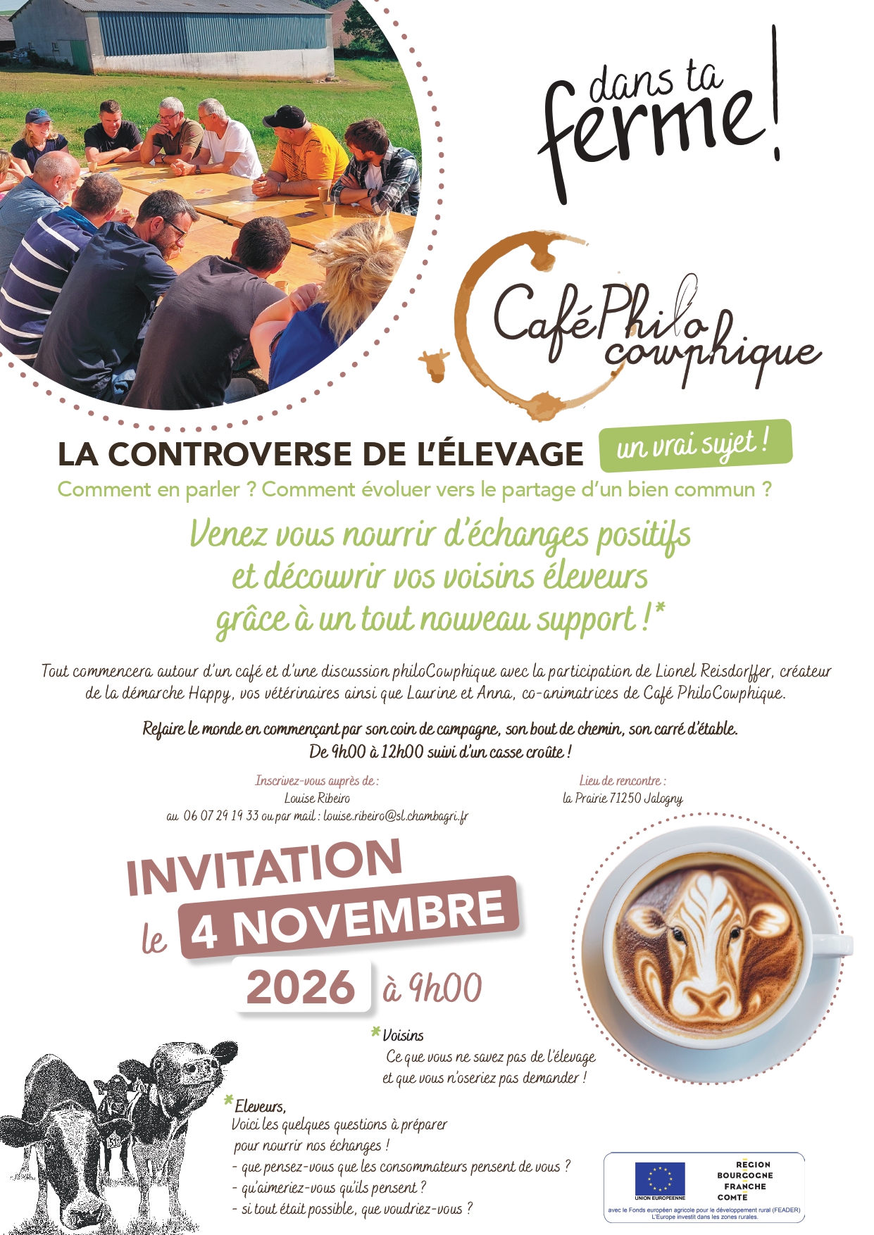 Café PhiloCowphique : la controverse de l’élevage