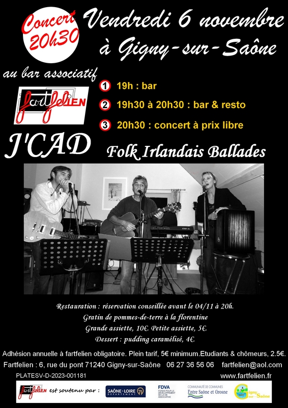 "J'CAD" en concert