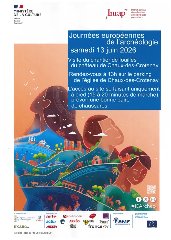 Journée Européenne de l'Archéologie à Chaux-des-Crotenay