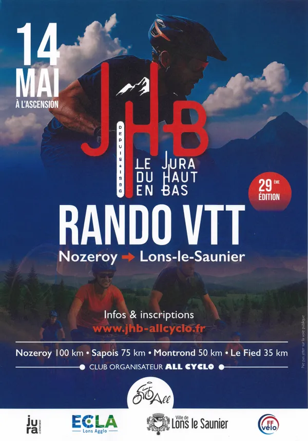 Rando VTT - Le Jura de Haut en Bas